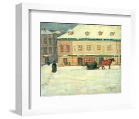 Winter Scene-James Wilson Morrice-Framed Premium Giclee Print