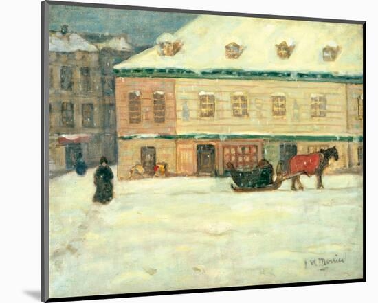 Winter Scene-James Wilson Morrice-Mounted Premium Giclee Print