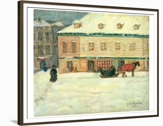 Winter Scene-James Wilson Morrice-Framed Premium Giclee Print