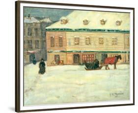 Winter Scene-James Wilson Morrice-Framed Premium Giclee Print