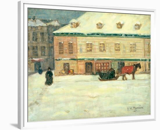 Winter Scene-James Wilson Morrice-Framed Premium Giclee Print