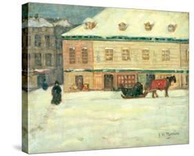 Winter Scene-James Wilson Morrice-Stretched Canvas