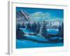 Winter Scene-Bonnie B. Cook-Framed Giclee Print