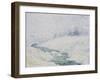 Winter Scene-John Henry Twachtman-Framed Giclee Print