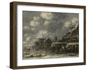 Winter Scene-Thomas Heeremans-Framed Art Print