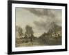 Winter Scene-Jan Van De Cappelle-Framed Art Print