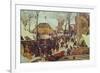 Winter Scene-Pieter Bruegel the Elder-Framed Giclee Print