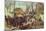 Winter Scene-Pieter Bruegel the Elder-Mounted Giclee Print