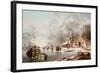 Winter Scene-Andries Vermeulen-Framed Giclee Print