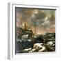 Winter Scene-Claes Molenaer-Framed Giclee Print