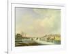 Winter Scene-Andreas Schelfhout-Framed Giclee Print