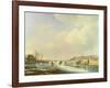 Winter Scene-Andreas Schelfhout-Framed Giclee Print