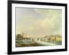 Winter Scene-Andreas Schelfhout-Framed Giclee Print