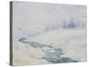 Winter Scene-John Henry Twachtman-Stretched Canvas