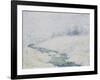 Winter Scene-John Henry Twachtman-Framed Giclee Print