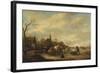 Winter Scene-Isack van Ostade-Framed Giclee Print