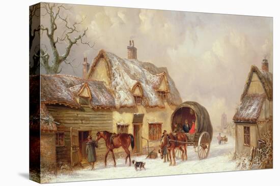 Winter Scene-Thomas Smythe-Stretched Canvas