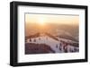 Winter scenery on the Belchen, Black Forest, Baden-Wurttemberg, Germany-Markus Lange-Framed Photographic Print