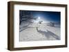 Winter Scenery with Bright Sunshine, Triebtal, Vogtland, Saxony, Germany-Falk Hermann-Framed Photographic Print