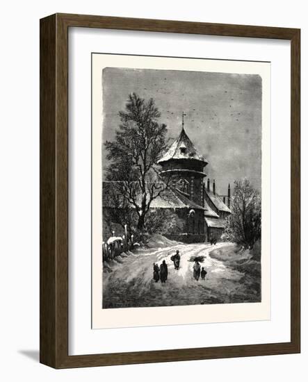 Winter Scenes-null-Framed Giclee Print