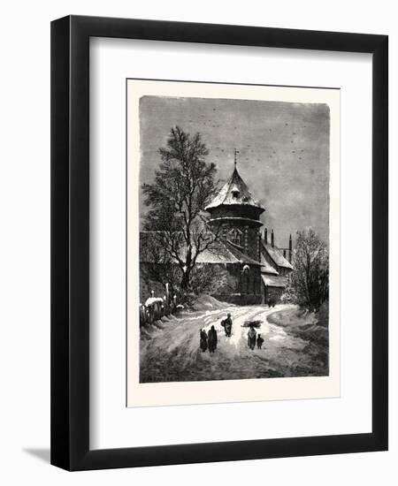 Winter Scenes-null-Framed Giclee Print