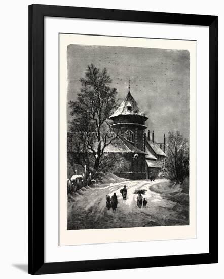 Winter Scenes-null-Framed Giclee Print