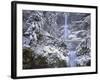 Winter Scenic at Multnomah Falls, Columbia River Gorge, Oregon, USA-Jaynes Gallery-Framed Photographic Print