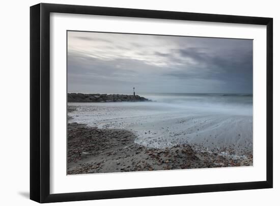 Winter Seascape-David Baker-Framed Photographic Print