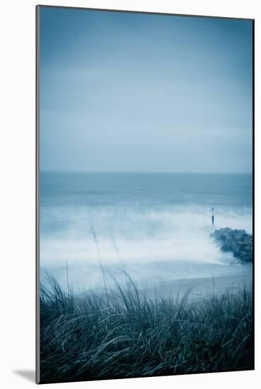 Winter Seascape-David Baker-Mounted Photographic Print
