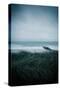 Winter Seascape-David Baker-Stretched Canvas