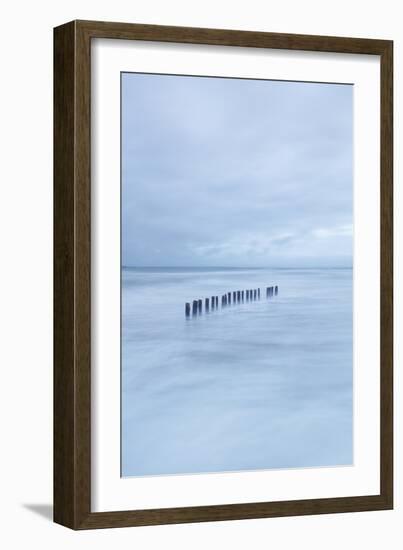 Winter Seascape-David Baker-Framed Photographic Print