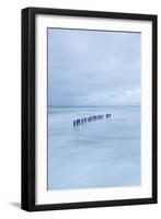 Winter Seascape-David Baker-Framed Photographic Print