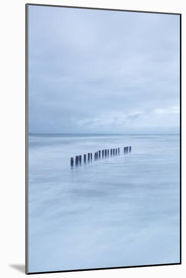 Winter Seascape-David Baker-Mounted Photographic Print