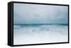 Winter Seascape-David Baker-Framed Stretched Canvas