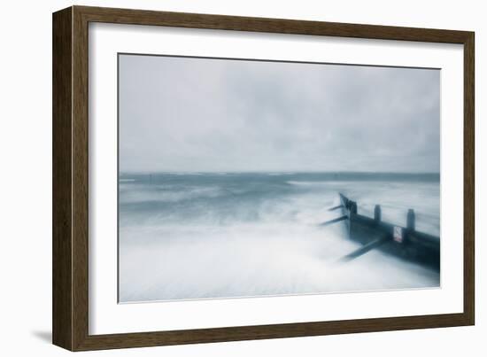 Winter Seascape-David Baker-Framed Photographic Print