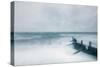 Winter Seascape-David Baker-Stretched Canvas