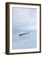 Winter Seascape-David Baker-Framed Photographic Print