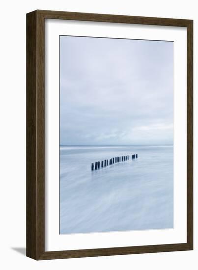 Winter Seascape-David Baker-Framed Photographic Print