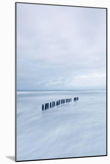 Winter Seascape-David Baker-Mounted Photographic Print