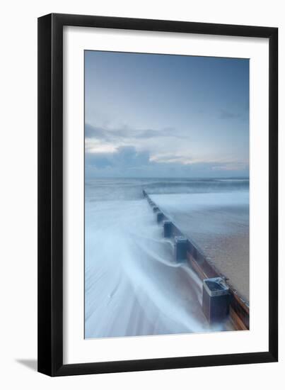 Winter Seascape-David Baker-Framed Photographic Print