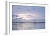 Winter Seascape-David Baker-Framed Photographic Print