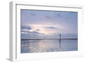 Winter Seascape-David Baker-Framed Photographic Print