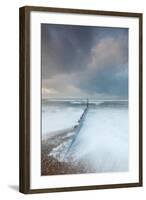 Winter Seascape-David Baker-Framed Photographic Print