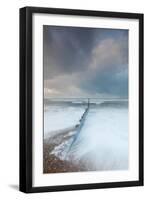 Winter Seascape-David Baker-Framed Photographic Print