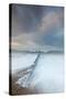 Winter Seascape-David Baker-Stretched Canvas