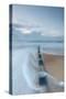 Winter Seascape-David Baker-Stretched Canvas