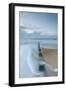 Winter Seascape-David Baker-Framed Photographic Print