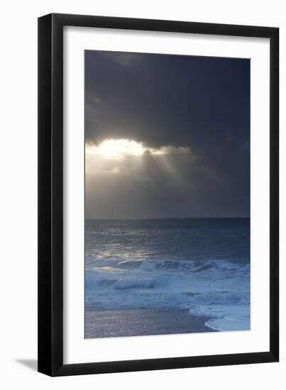 Winter Seascape-David Baker-Framed Photographic Print