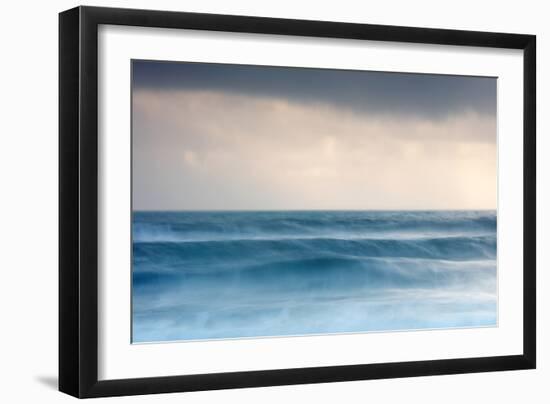 Winter Seascape-David Baker-Framed Photographic Print