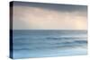 Winter Seascape-David Baker-Stretched Canvas